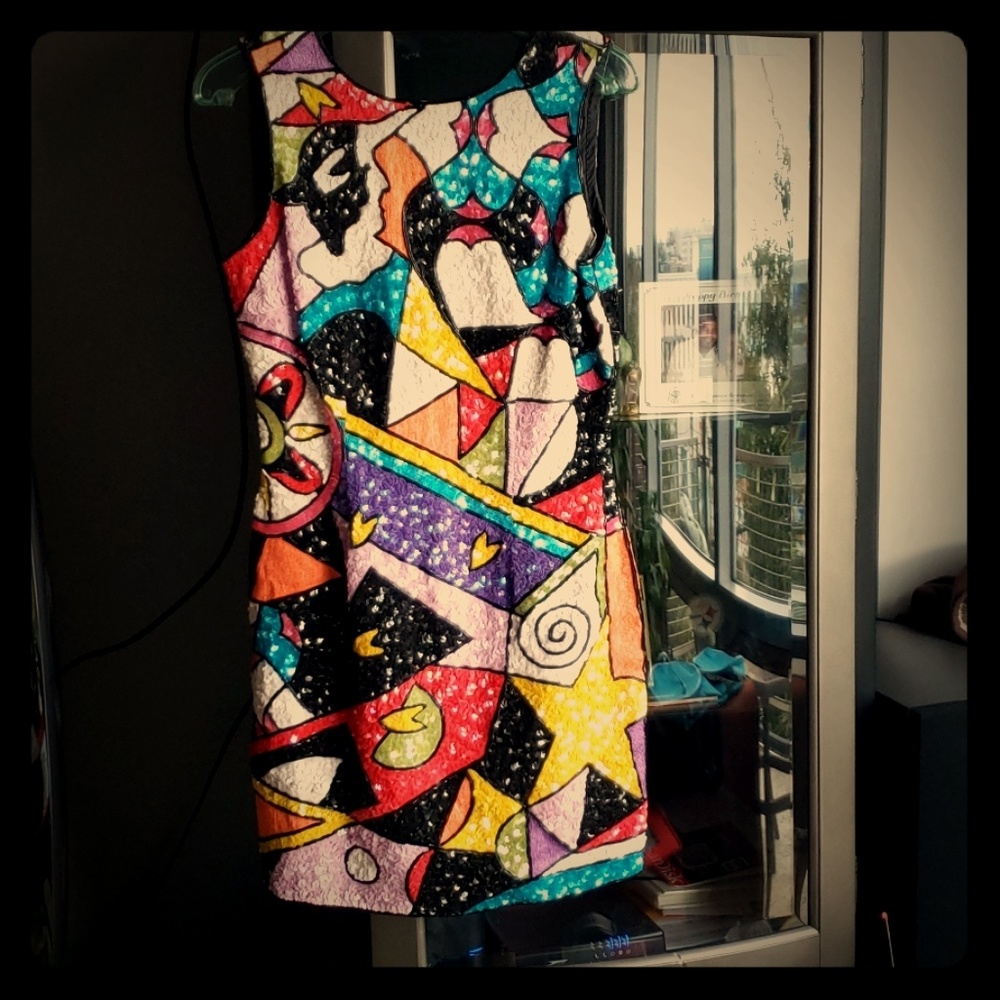 Nicole Miller sequin dress